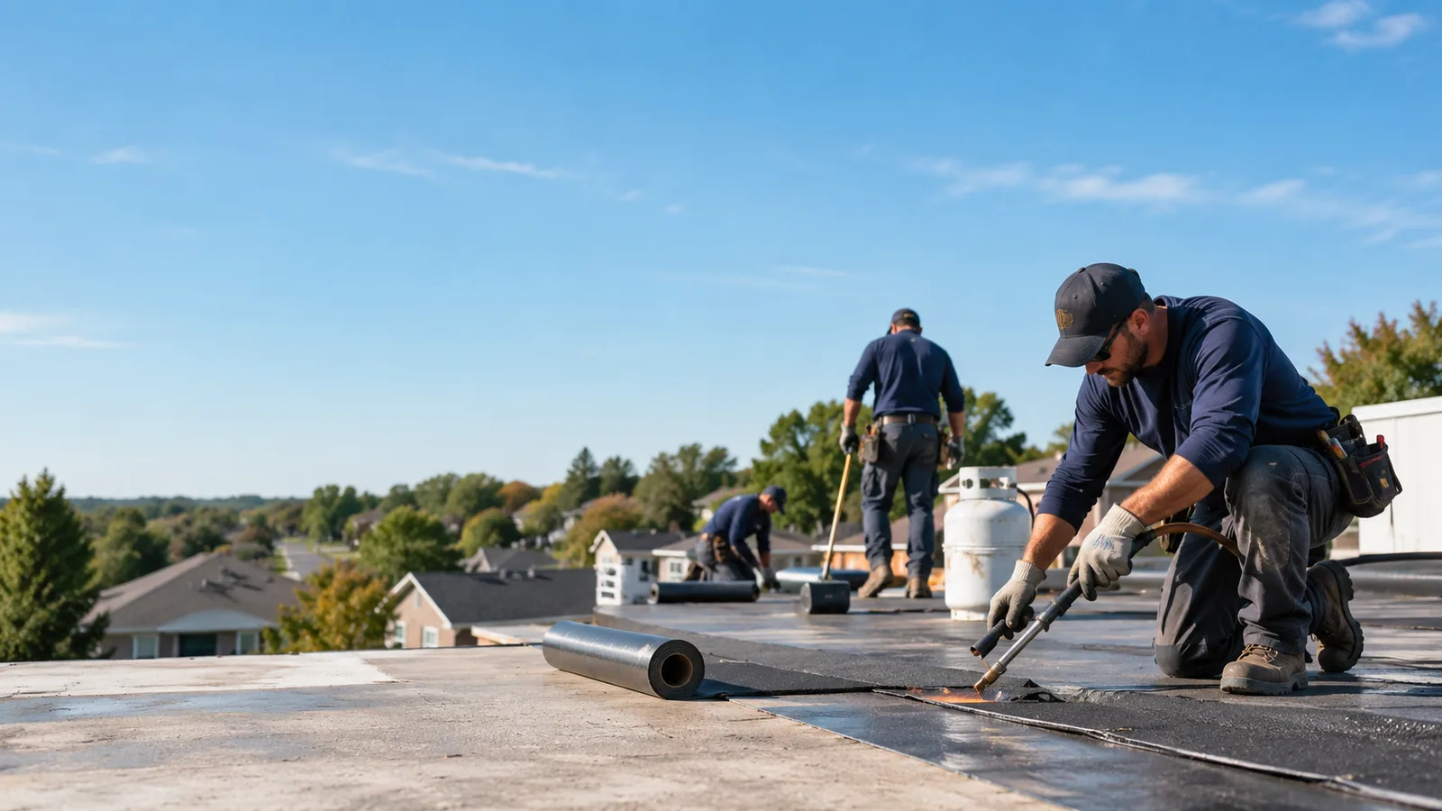 Flat Roof Leak Repair providers in Enochs, TX